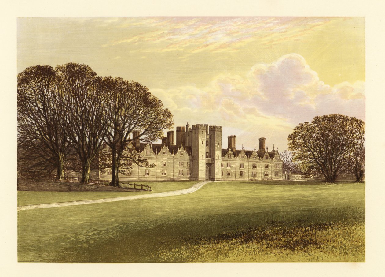 Knole, Kent, İngiltere by Alexander Francis (after) Lydon