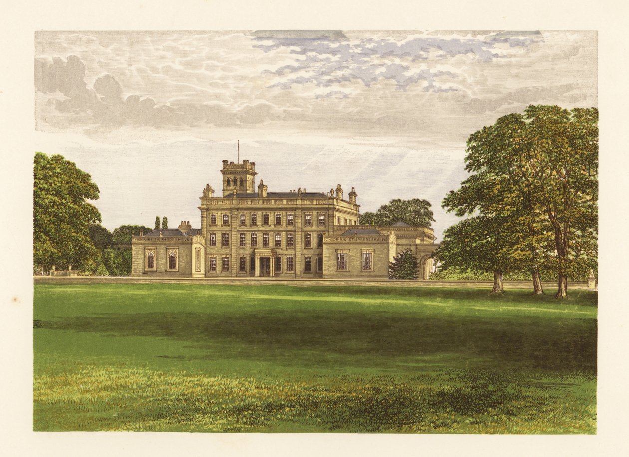 Locko Park, Derby, İngiltere. by Alexander Francis (after) Lydon