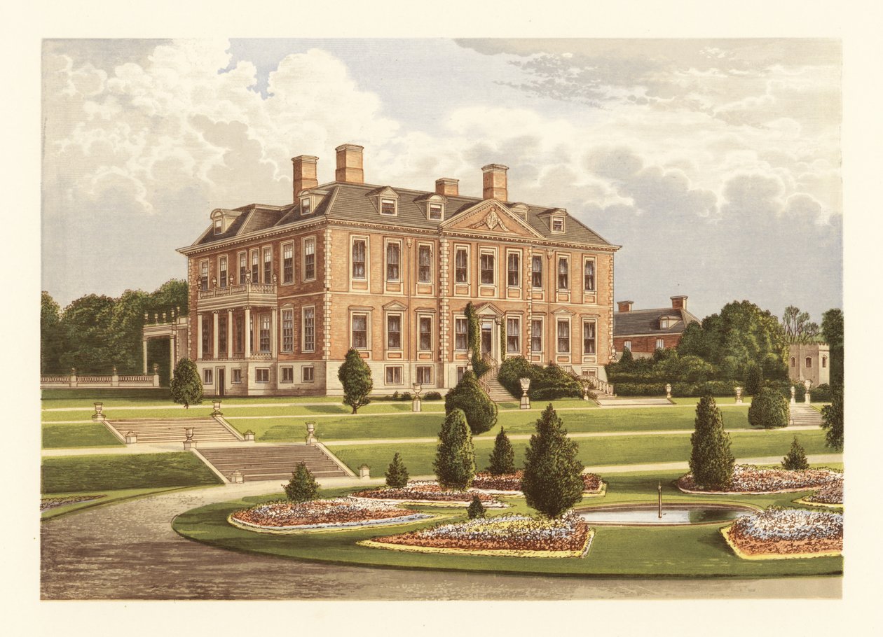 Melton Constable, Norfolk, İngiltere. by Alexander Francis (after) Lydon