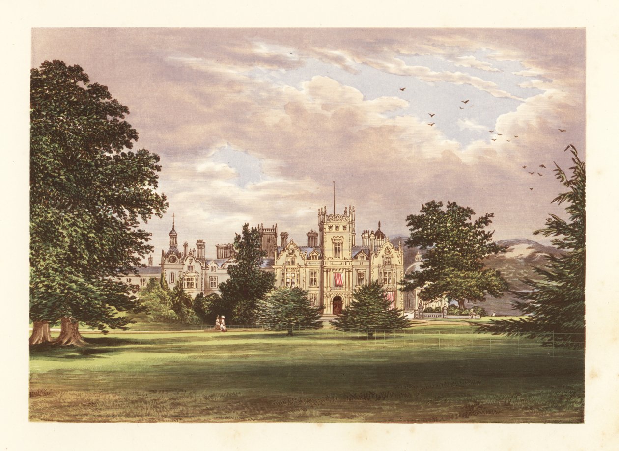 Preston Hall, Kent, İngiltere. by Alexander Francis (after) Lydon