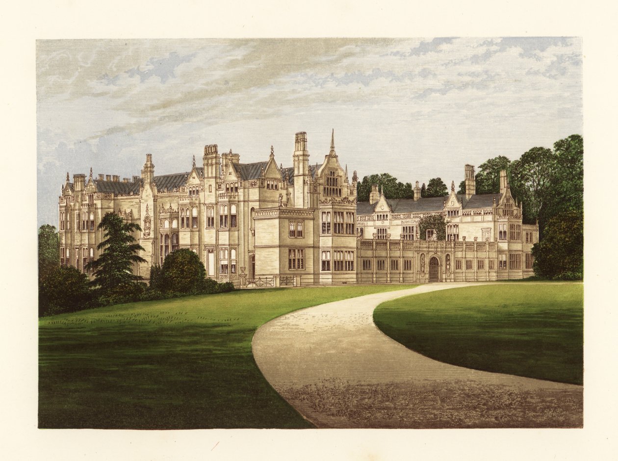 Rushton Salonu, Northamptonshire, İngiltere. by Alexander Francis (after) Lydon