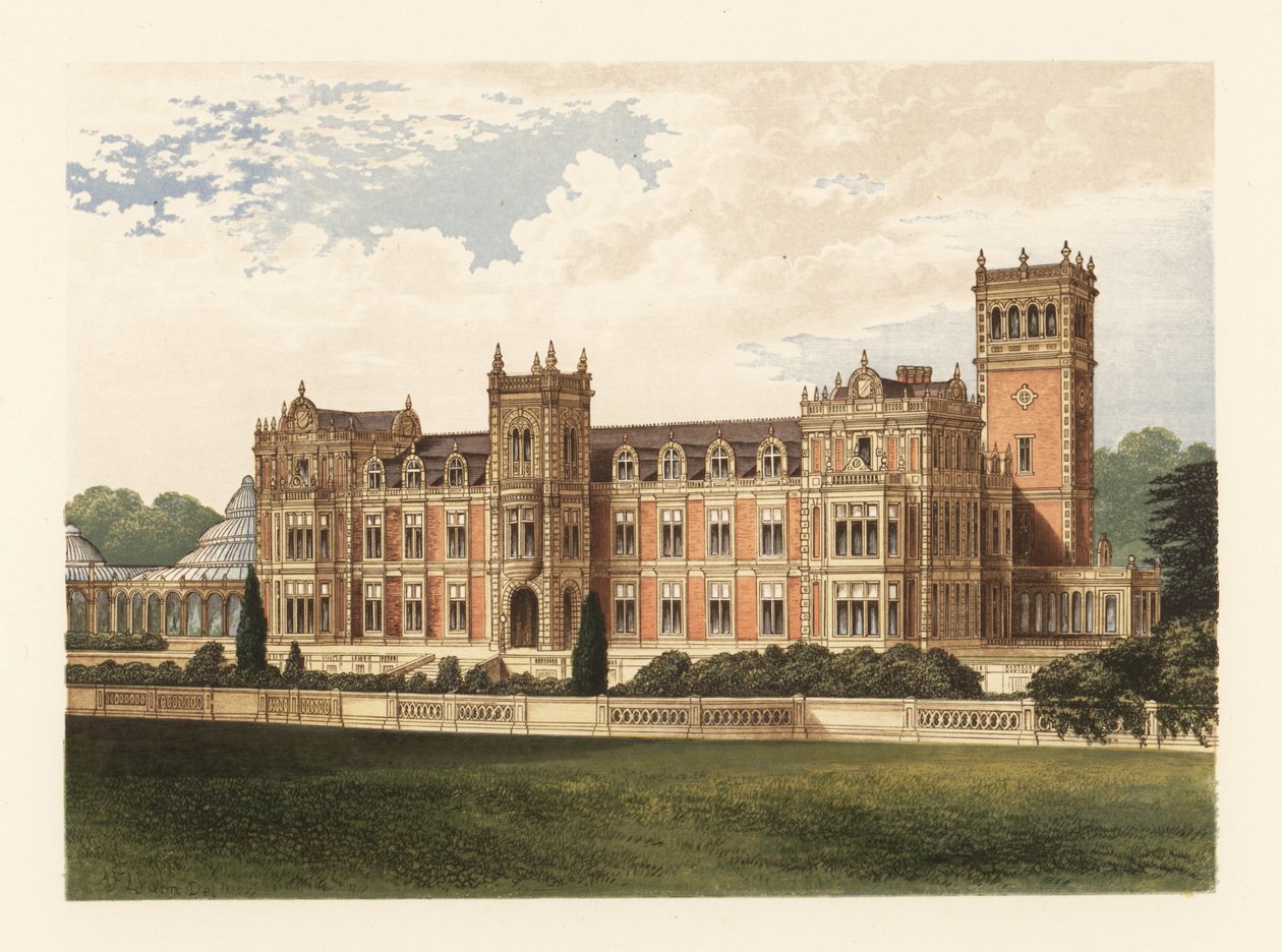 Somerleyton, Suffolk, İngiltere by Alexander Francis (after) Lydon