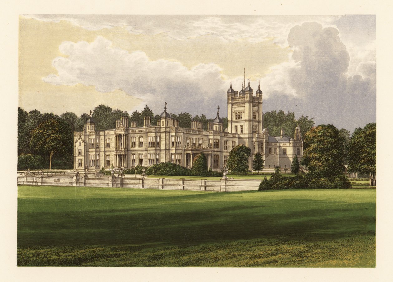 Underley Hall, Cumbria, İngiltere. by Alexander Francis (after) Lydon