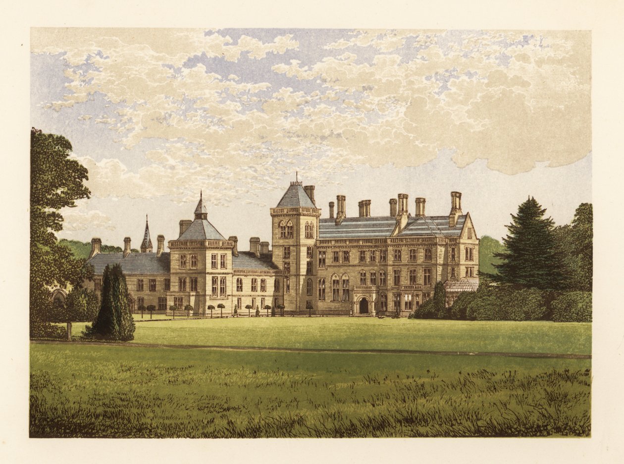Walton Salonu, Warwickshire, İngiltere. by Alexander Francis (after) Lydon