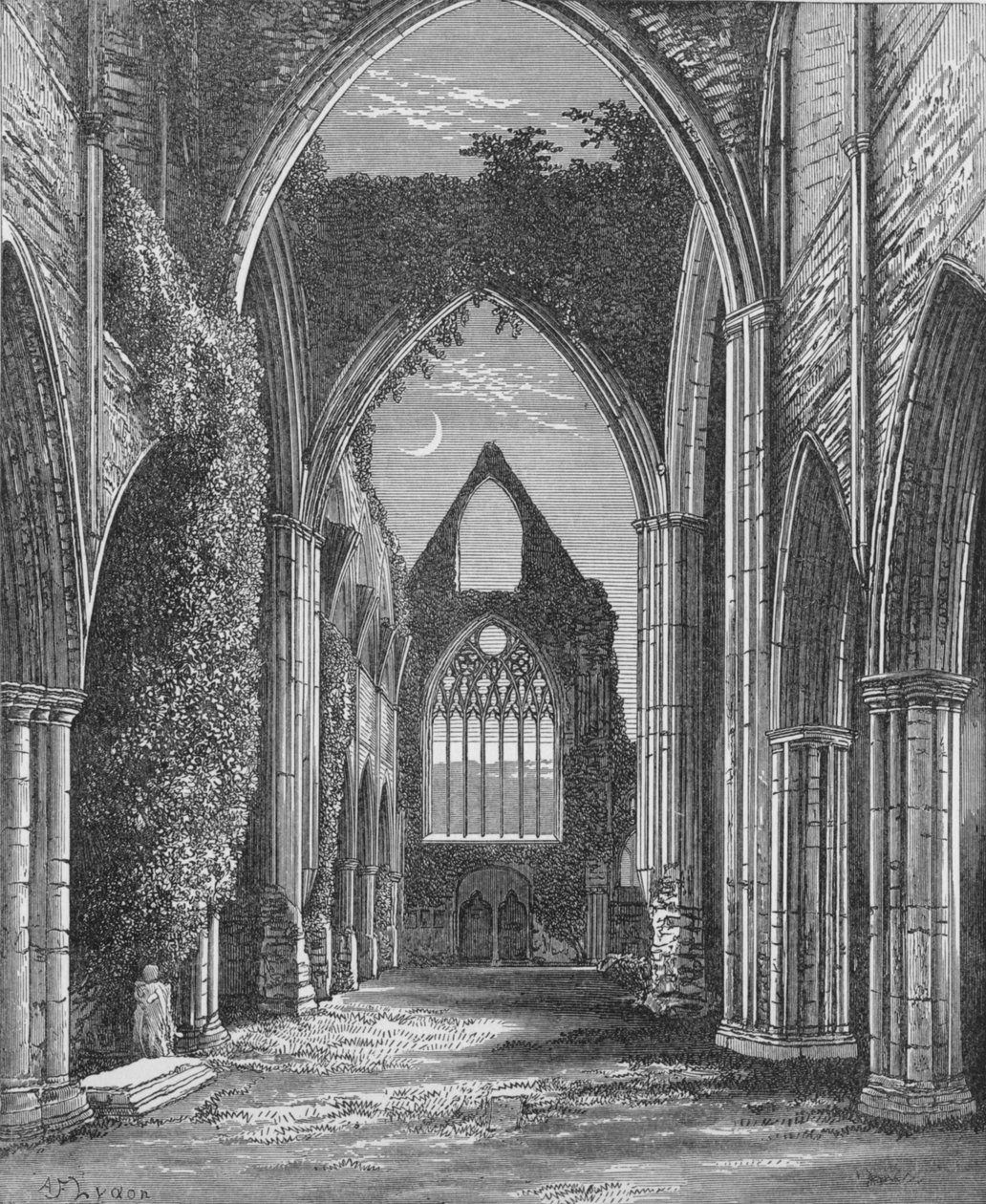 Koro, Batıya Bakmak, Tintern Manastırı, c1885, 1897 by Alexander Francis Lydon
