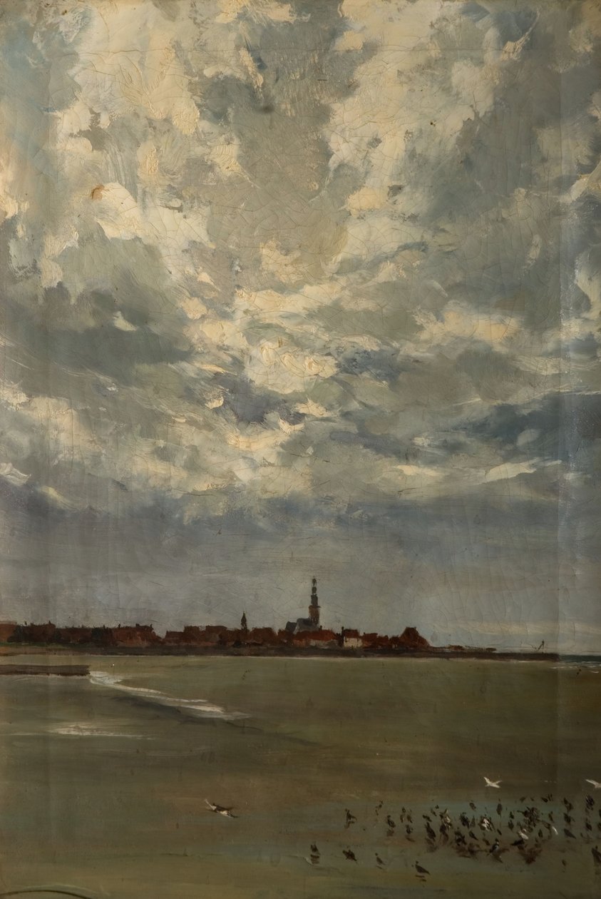 Hindelopen, Hollanda, 1875. by Alexander Friedrich Werner