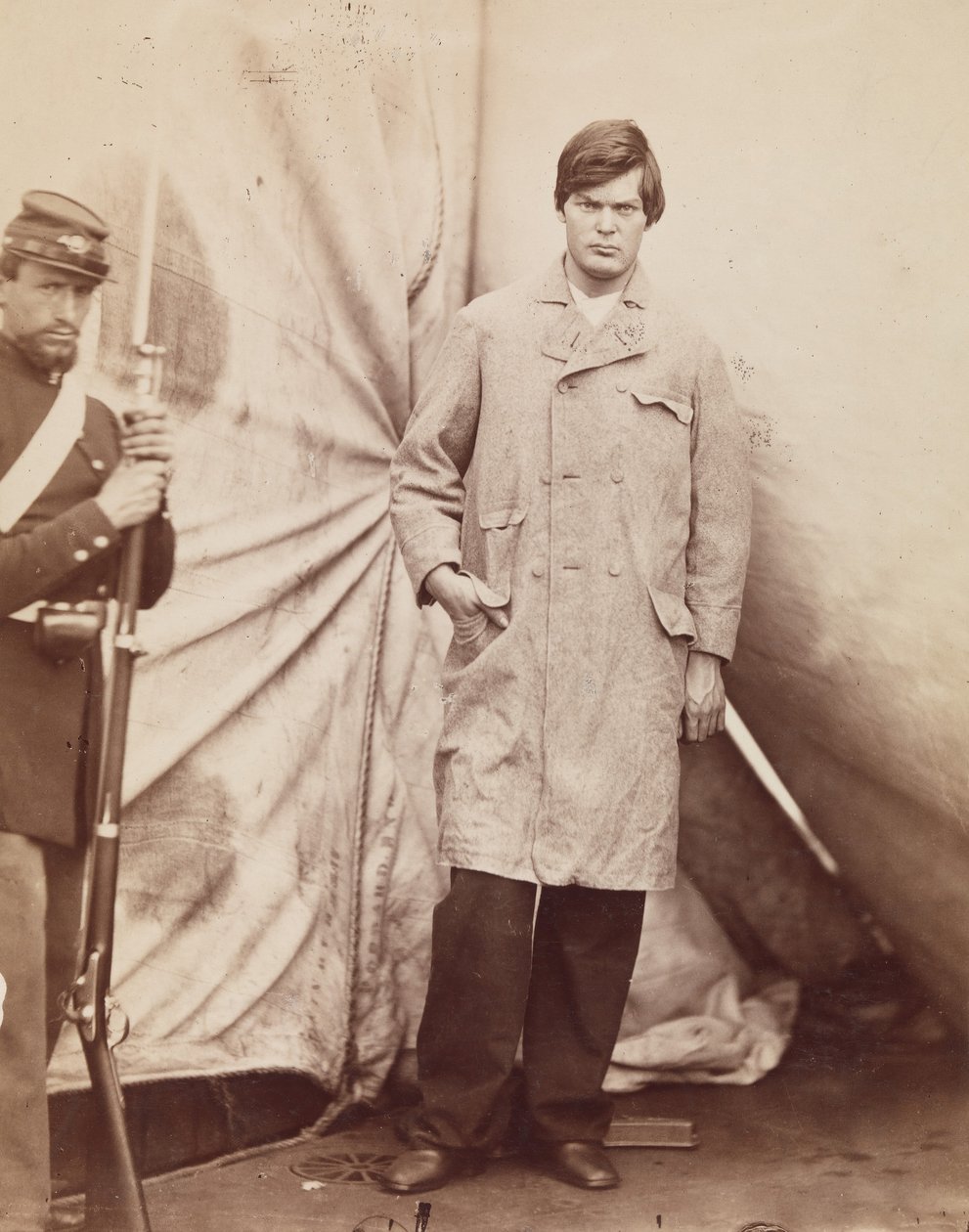 Lewis Powell [takma adı Lewis Payne], 27 Nisan 1865. by Alexander Gardner