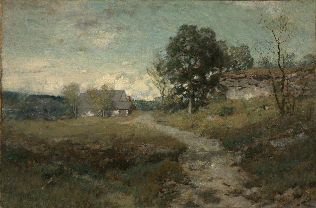 Arkville Manzarası by Alexander H. Wyant
