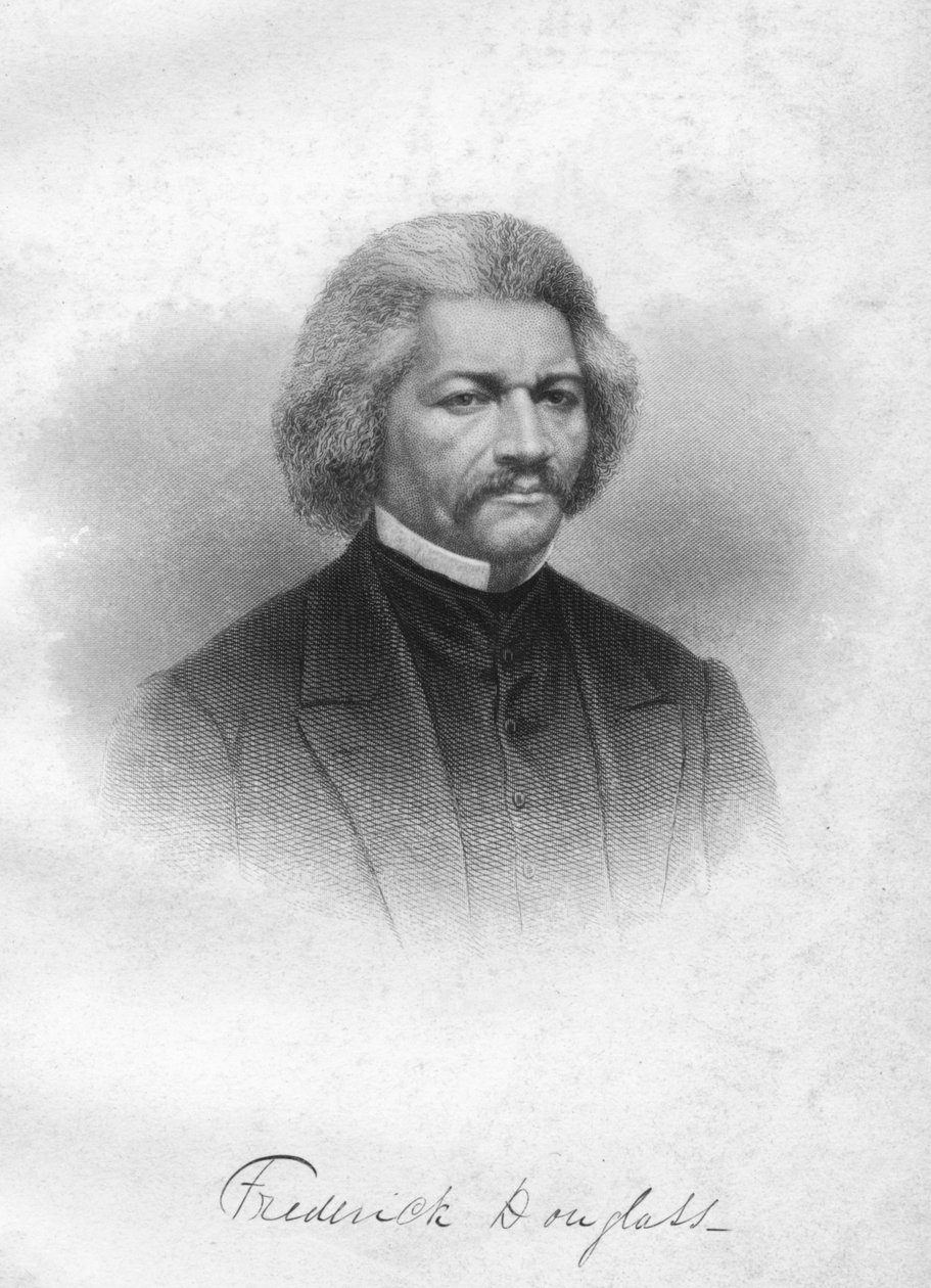 Frederick Douglass, c1868. by Alexander Hay Ritchie