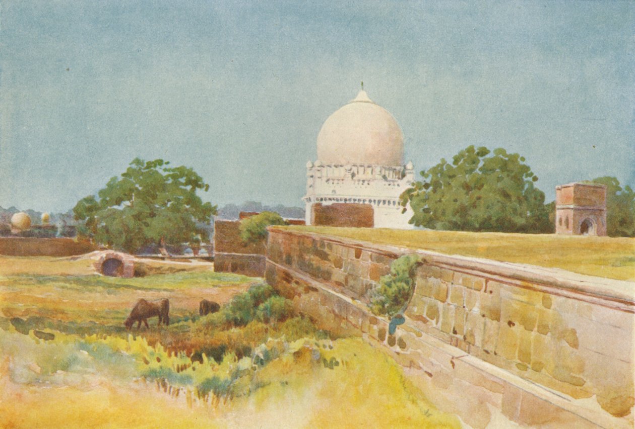 İsimsiz Bir Mezar, Bijapur, c1880 1905. by Alexander Henry Hallam Murray