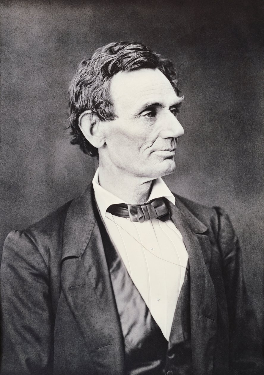 Abraham Lincoln, c.1860 by Alexander Hesler