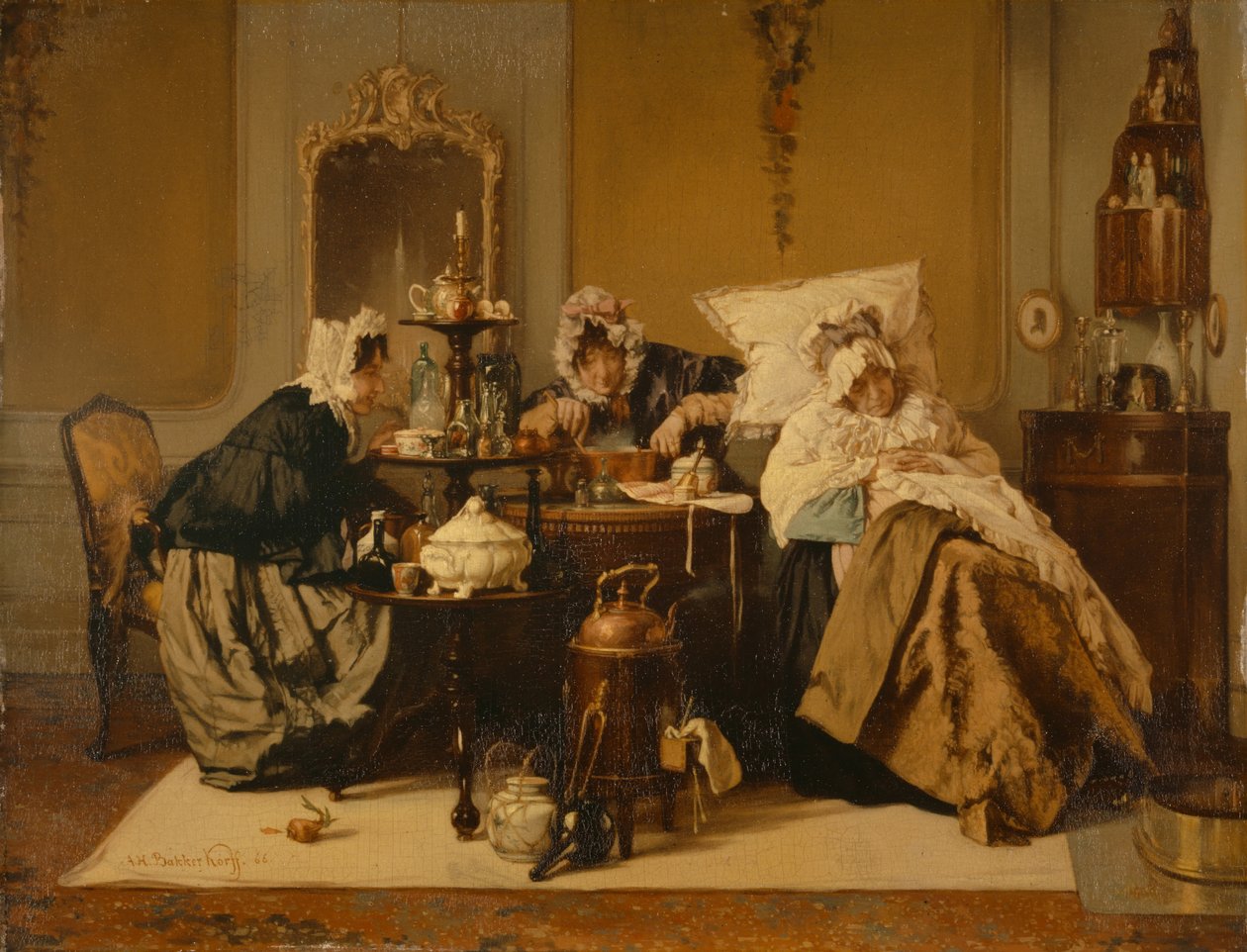 Hasta Kadın, 1866 by Alexander Hugo Bakker Korff