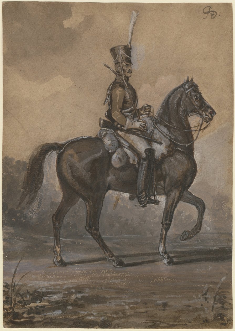 Rus ejderhası, 1820 by Alexander Ivanovich Sauerweid