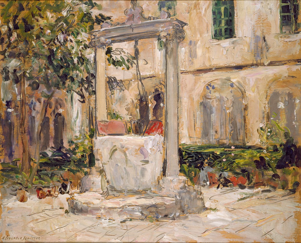Dominik Manastırı Manastırı, Dubrovnik, 20. yüzyılın başlarında by Alexander Jamieson