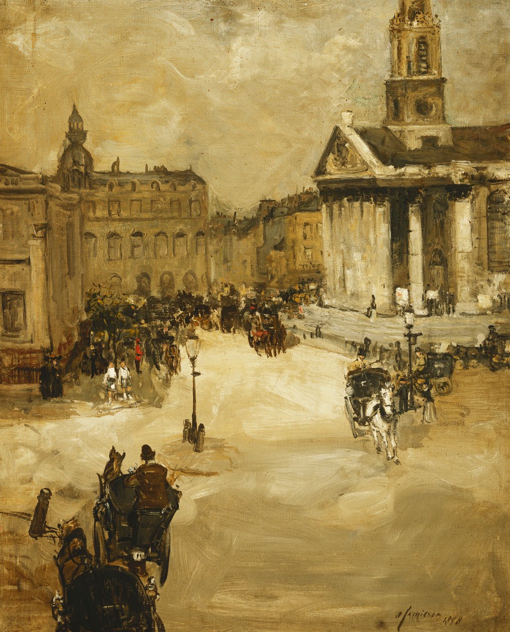 St. Martins, Trafalgar Meydanı