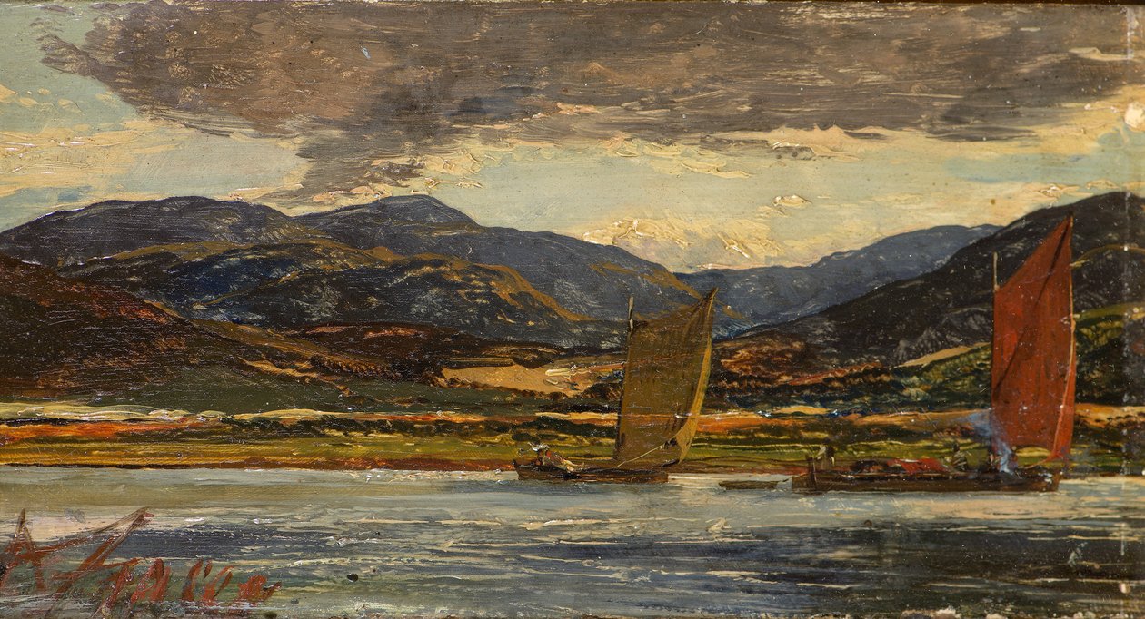 nehir sahnesi by Alexander Jnr. Fraser