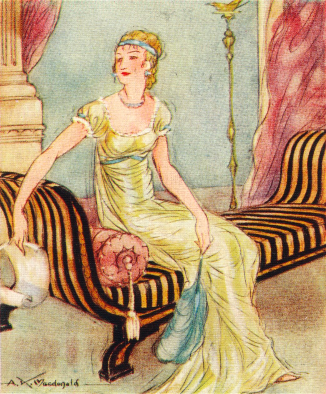 Madam Recamier, 1777-1849, 1937 by Alexander K. MacDonald