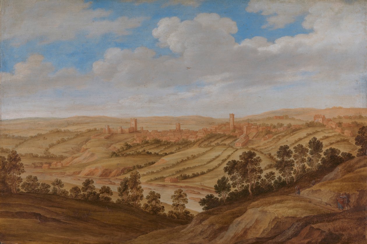 Richmond Kalesi, Yorkshire by Alexander Keirincx