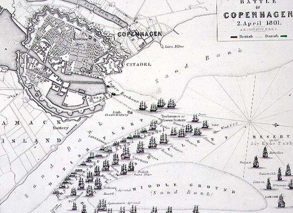 Kopenhag Savaşı Planı, 2 Nisan 1801, 1830