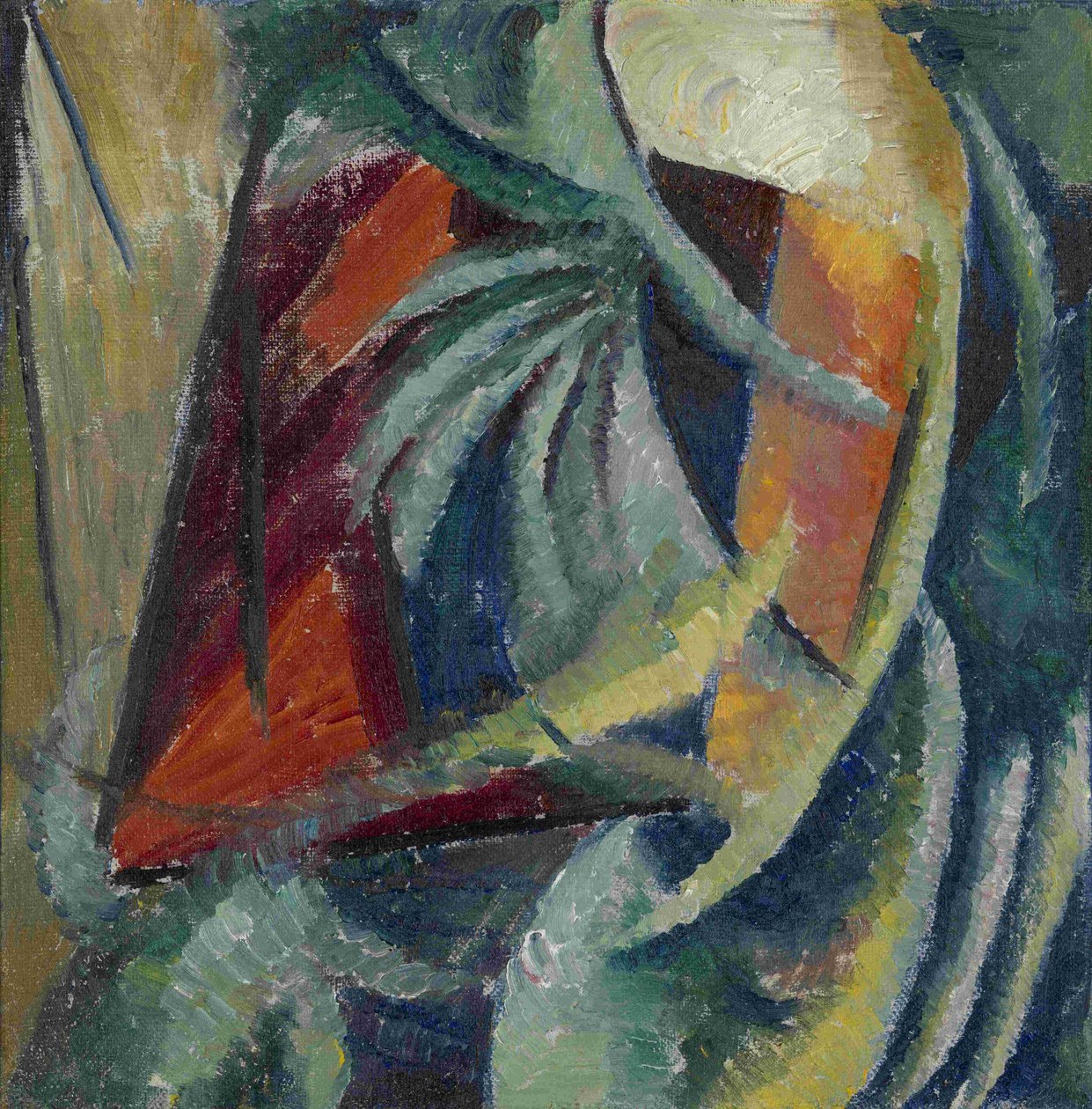 Soyut Kompozisyon, 1913-1914 by Alexander Bogomazov