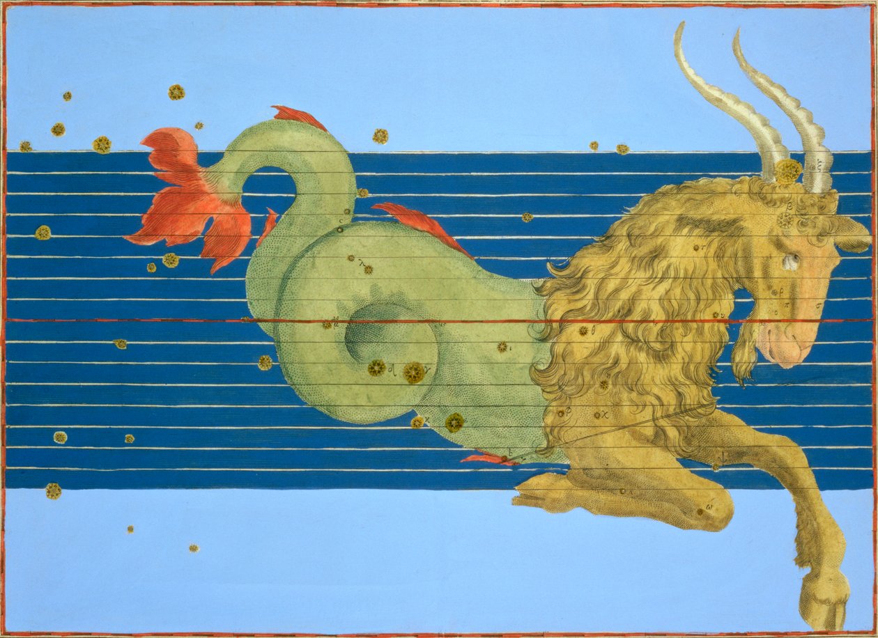Oğlak Takımyıldızı, 1603 by Alexander Mair