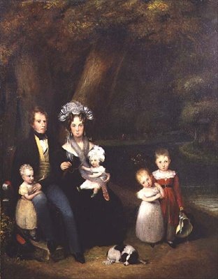Aile Grubu veya Sohbet Parçası, c.1840 by Alexander Nasmyth