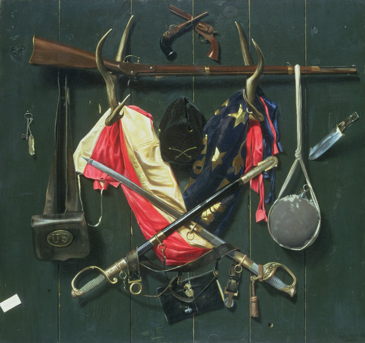 İç Savaş Amblemleri, 1888 by Alexander Pope