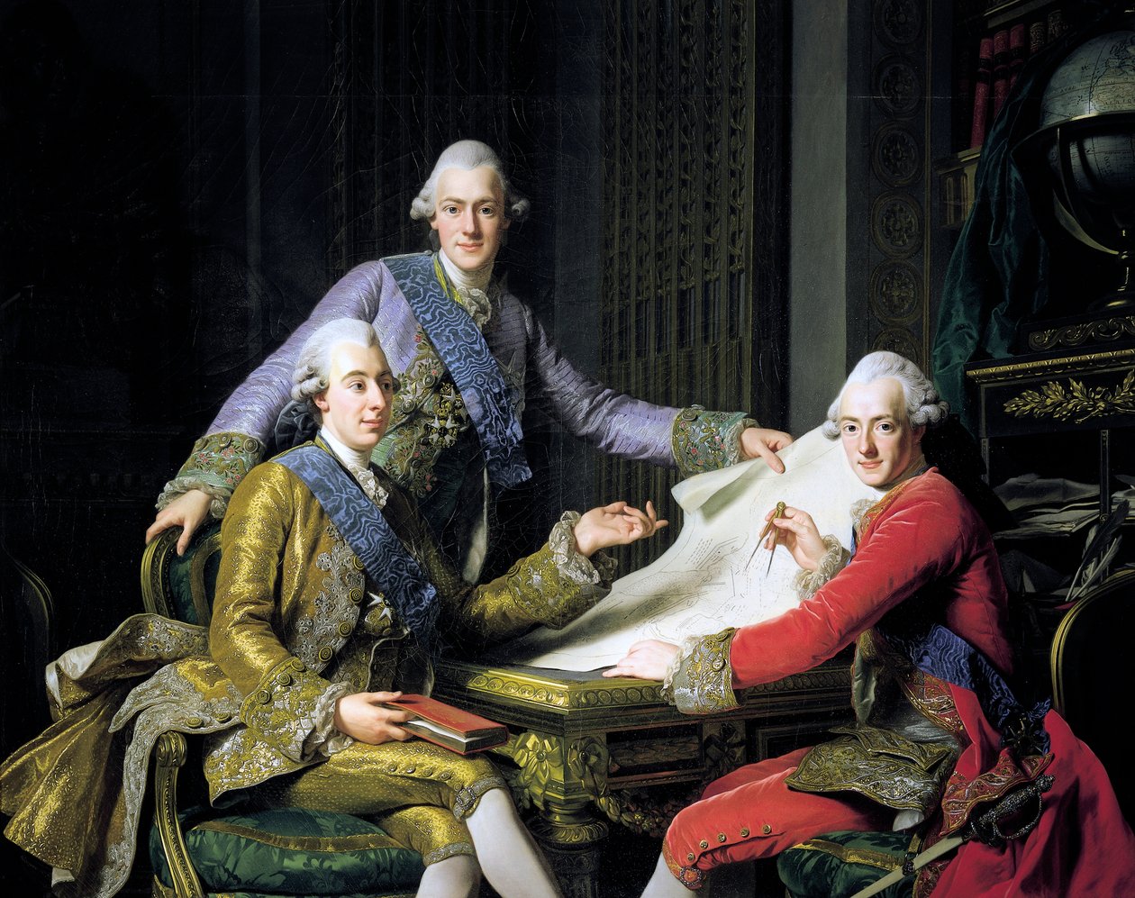İsveç Kralı III. Gustav (Stockholm by Alexander Roslin