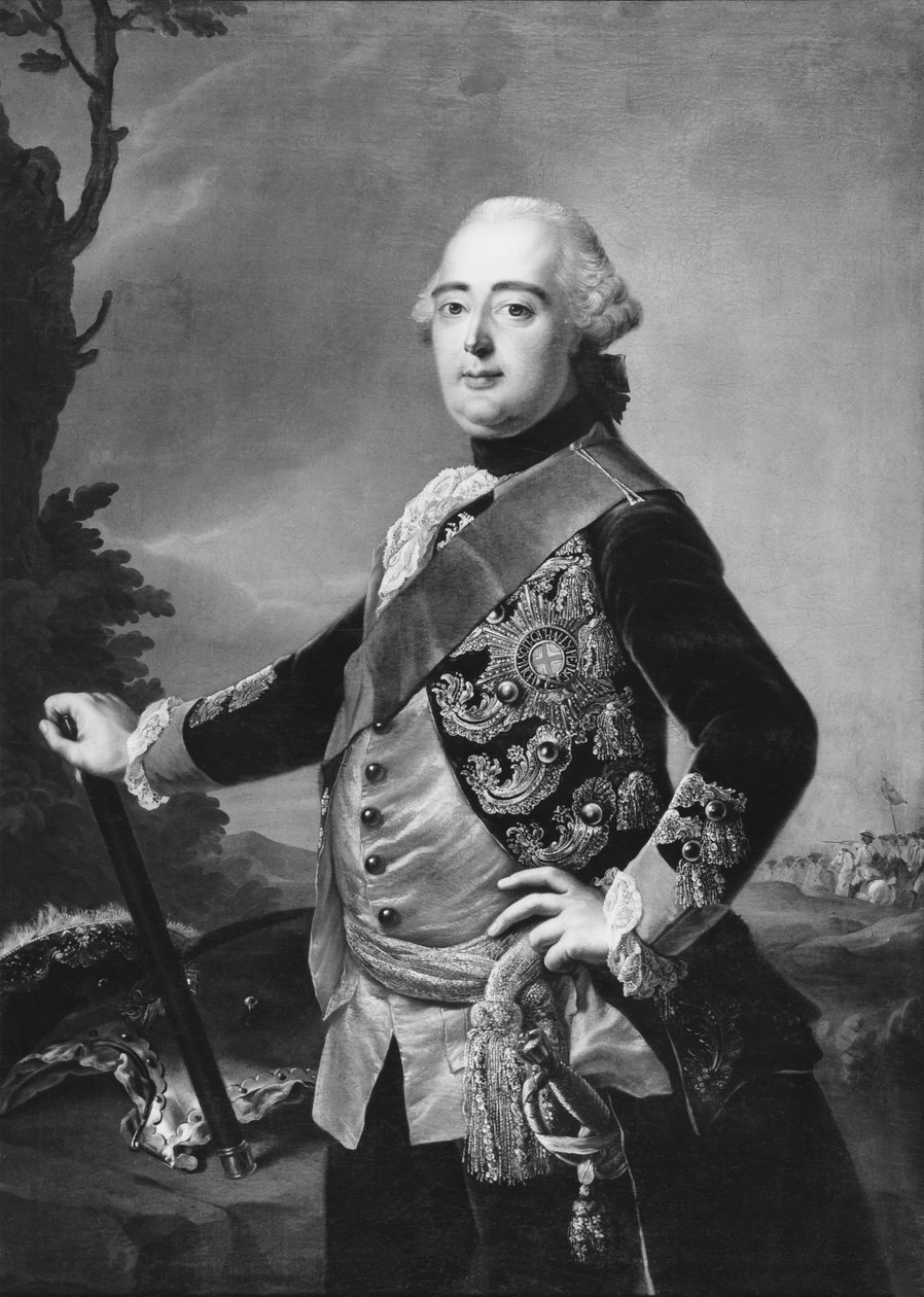 Hessen-Kassel Prensi Seçmen Frederic II, c.1785 by Alexander Roslin