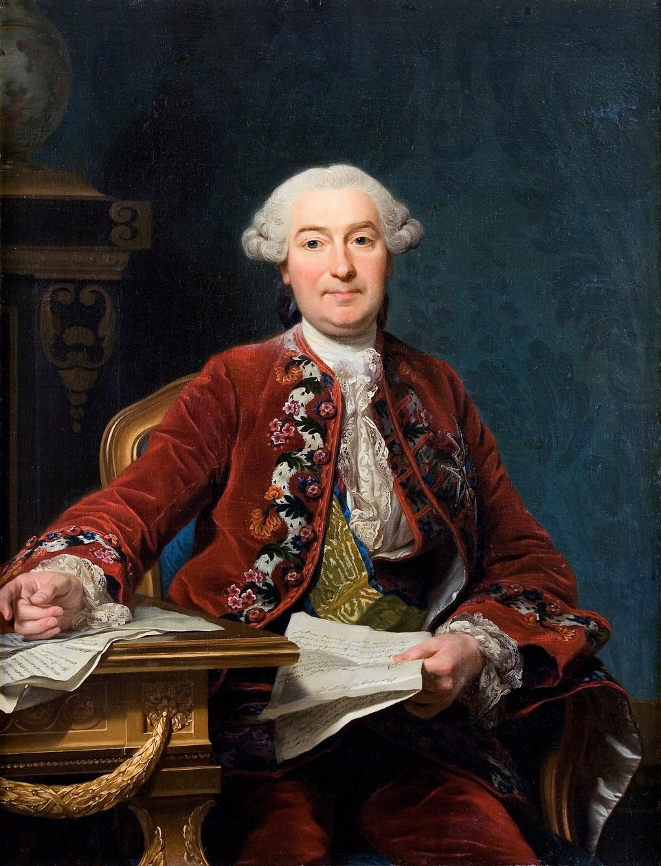 Ulrik Scheffer 1716-1799, 1763 by Alexander Roslin