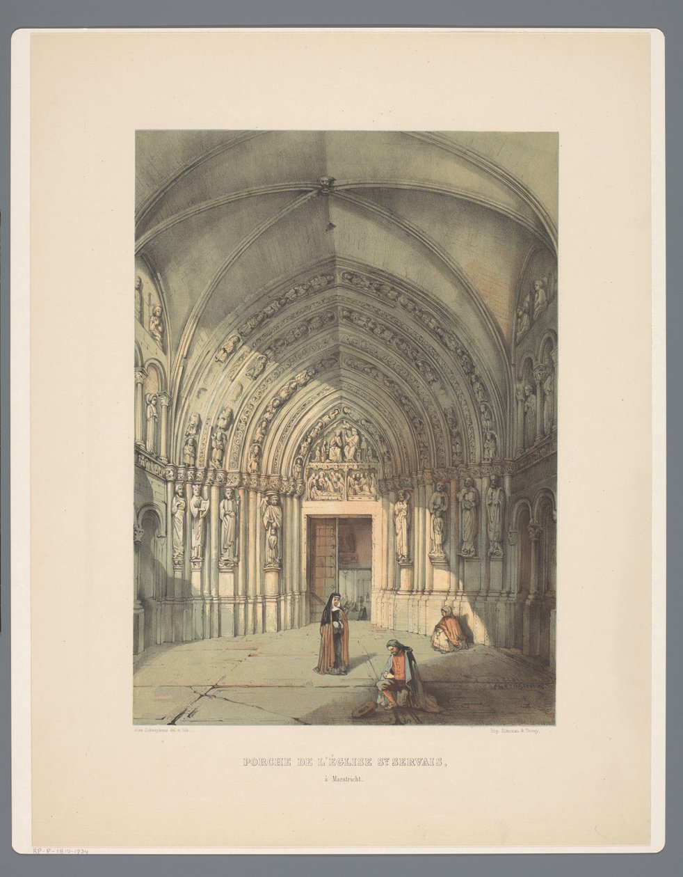 Bergportaal van Sint-Servaasbasiliek te Maastricht Maestricht