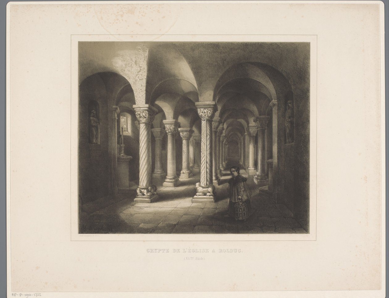 Rolduc Crypt of abbey kilisesi Crypt de l