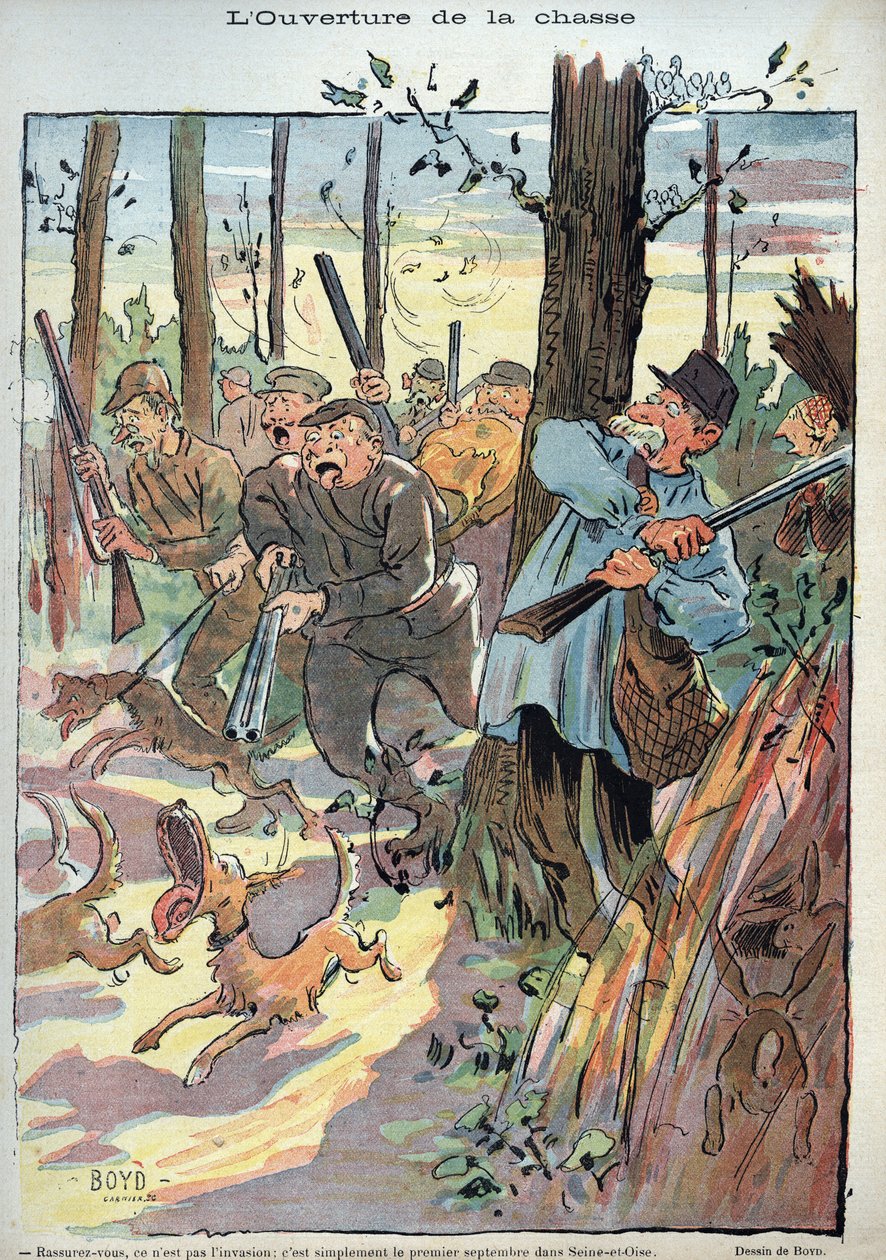 Avın Açılışı - Alexander Stuart Boyd (1854-1930) tarafından Kahkaha n. 45 / 1895 by Alexander Stuart Boyd