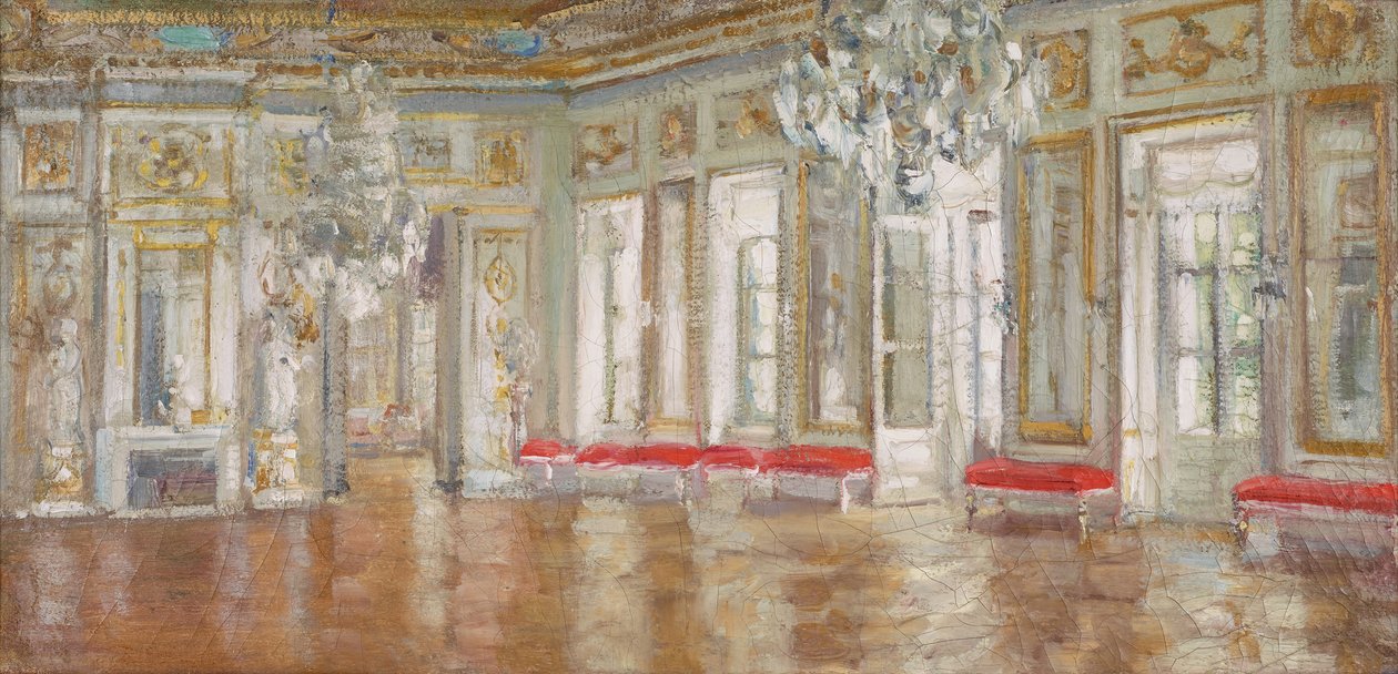 Beyaz Salon, c. 1907. by Alexander Valentinovich Sredin
