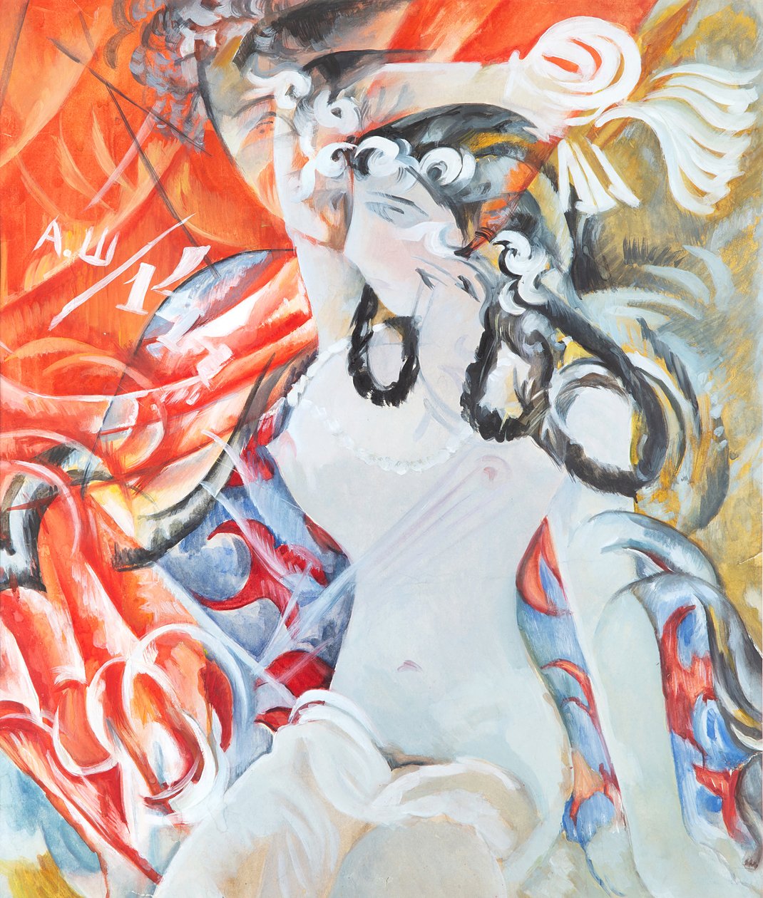 Sefora, 1914 by Alexander Vasilyevich Shevchenko
