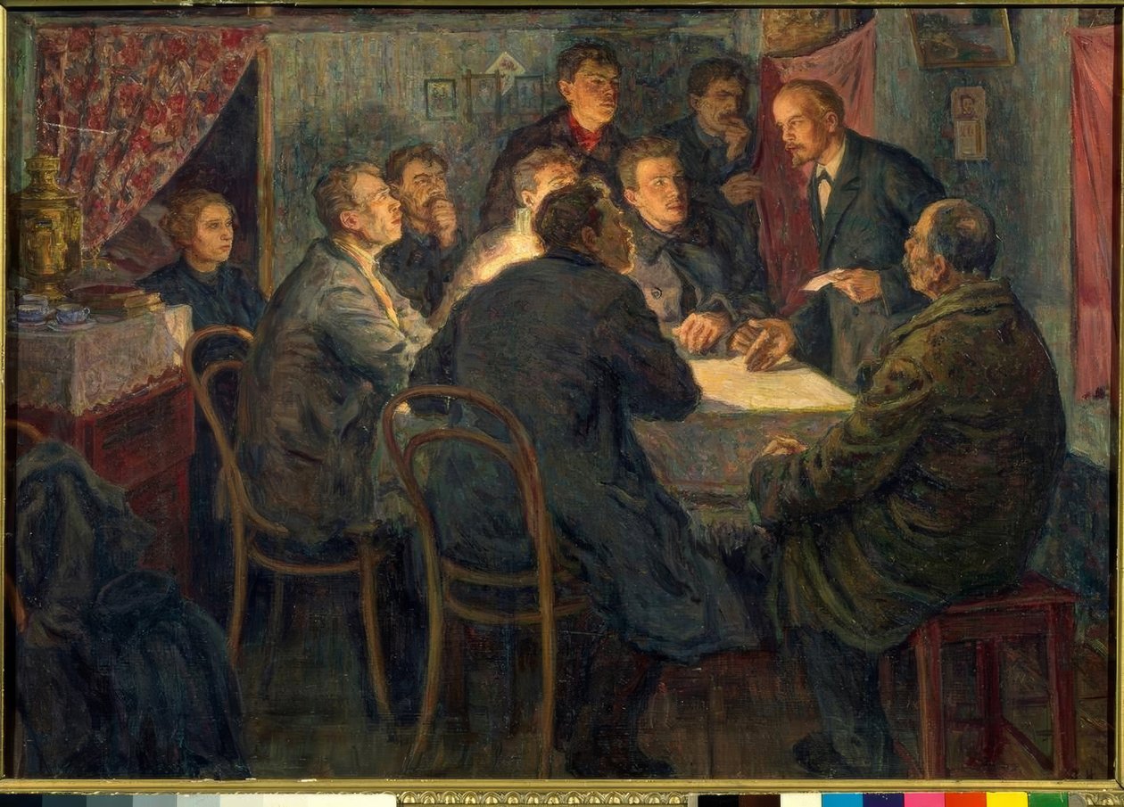 VI Lenin, Petersburg