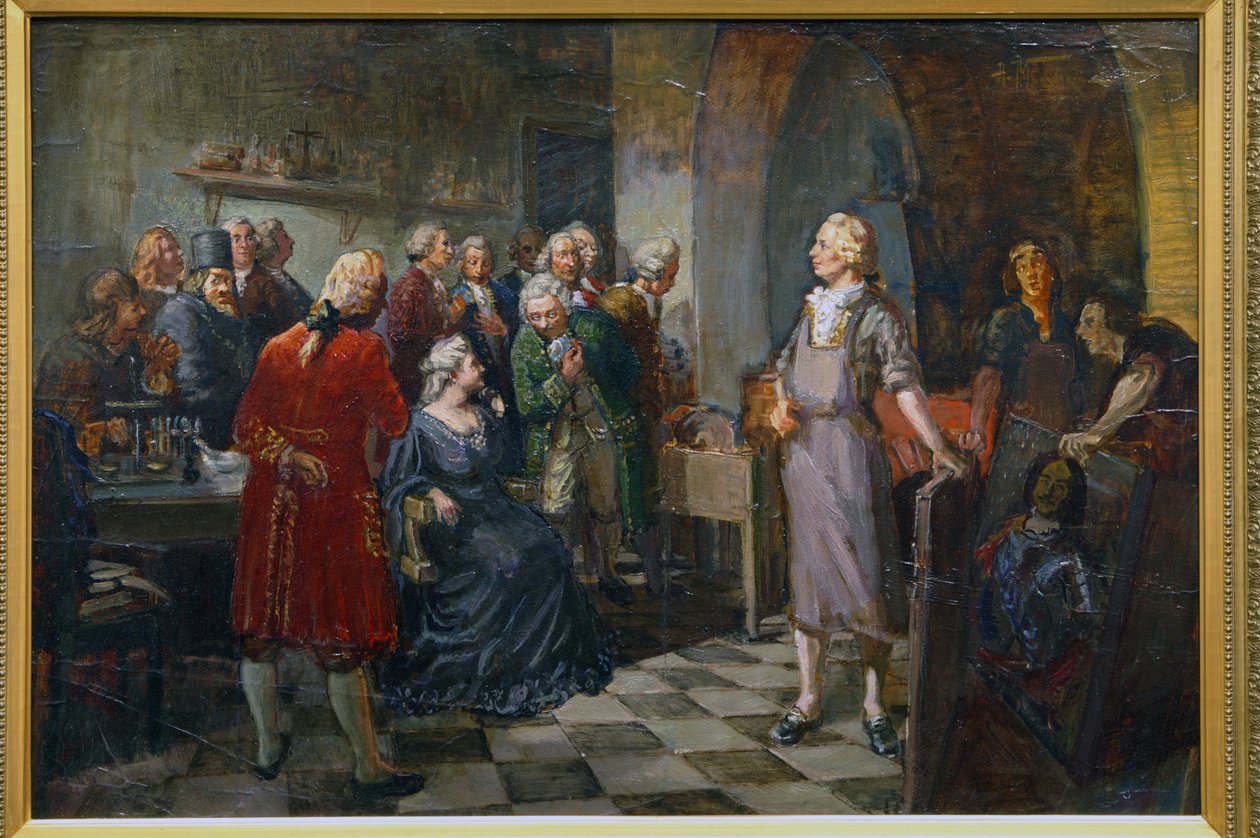 Rusya İmparatoriçesi Elizabeth M.Lomonosov