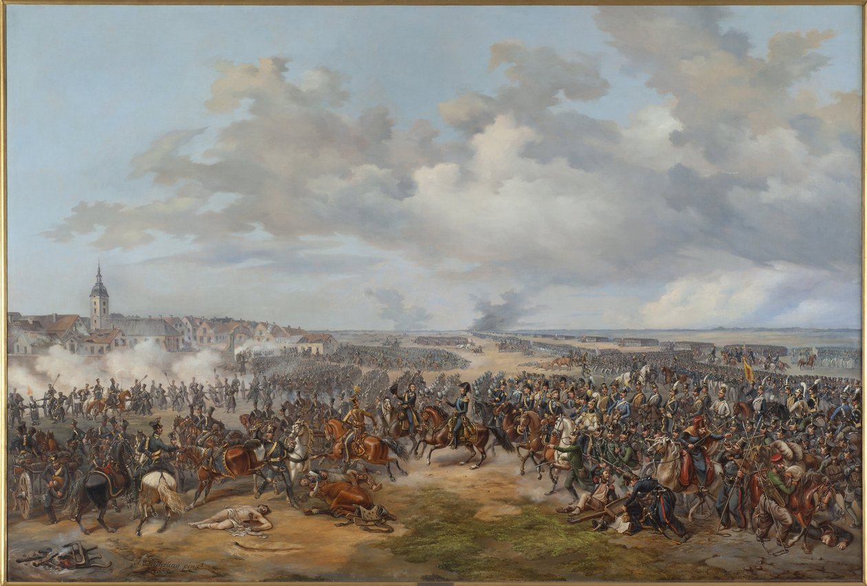 İsveç birlikleri Leipzig (Almanya) kapısına hücum etti by Alexander Wetterling