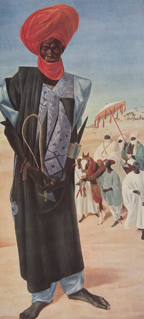 Afrika Çizimleri ve Tablolarından Nijer