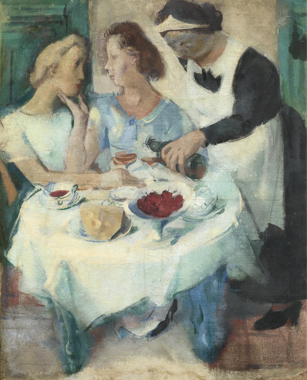 Cafe La Rotonde. by Alexander Yevgenyevich Yakovlev