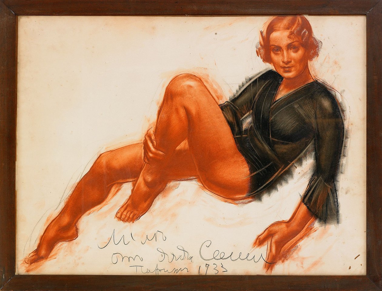 Mila, 1933 by Alexander Yevgenyevich Yakovlev