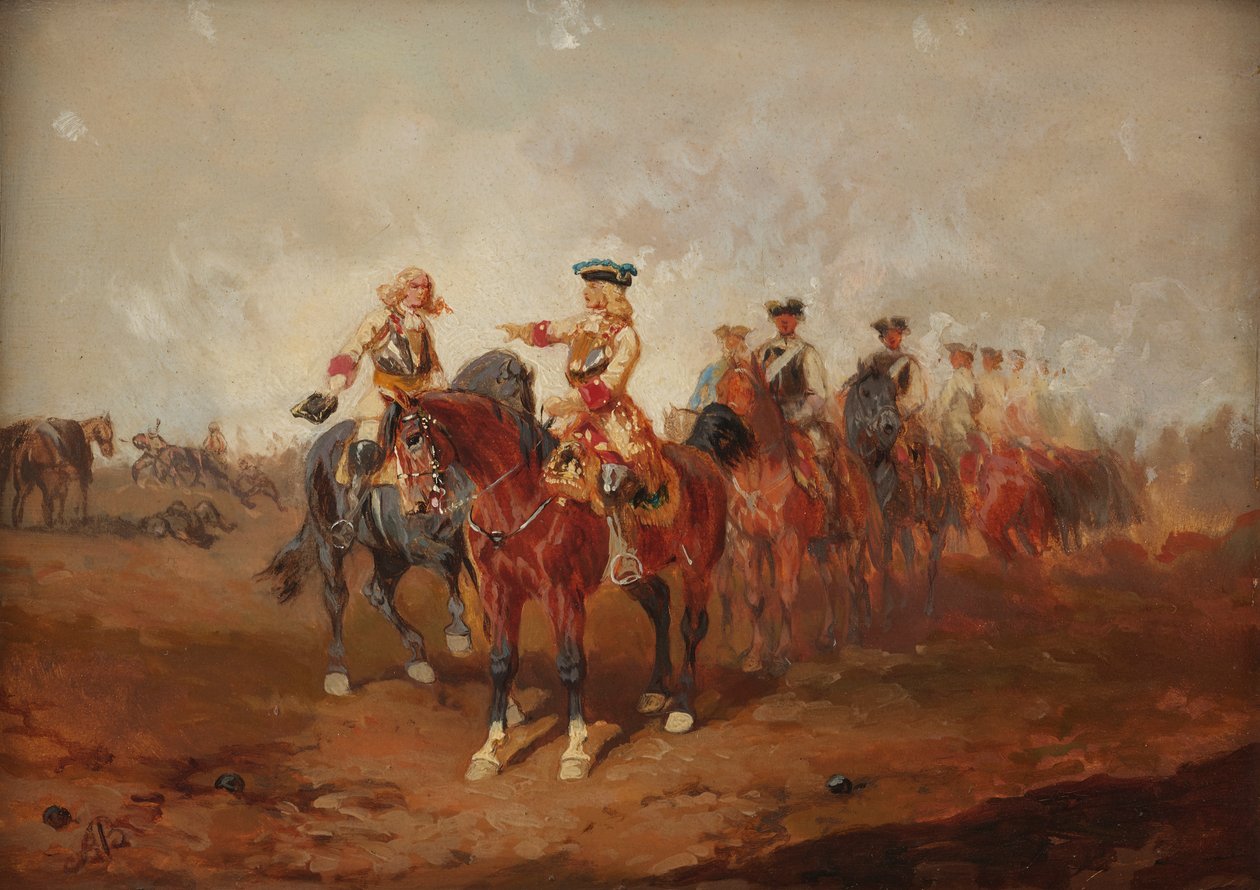 savaştan sonra by Alexander von Bensa