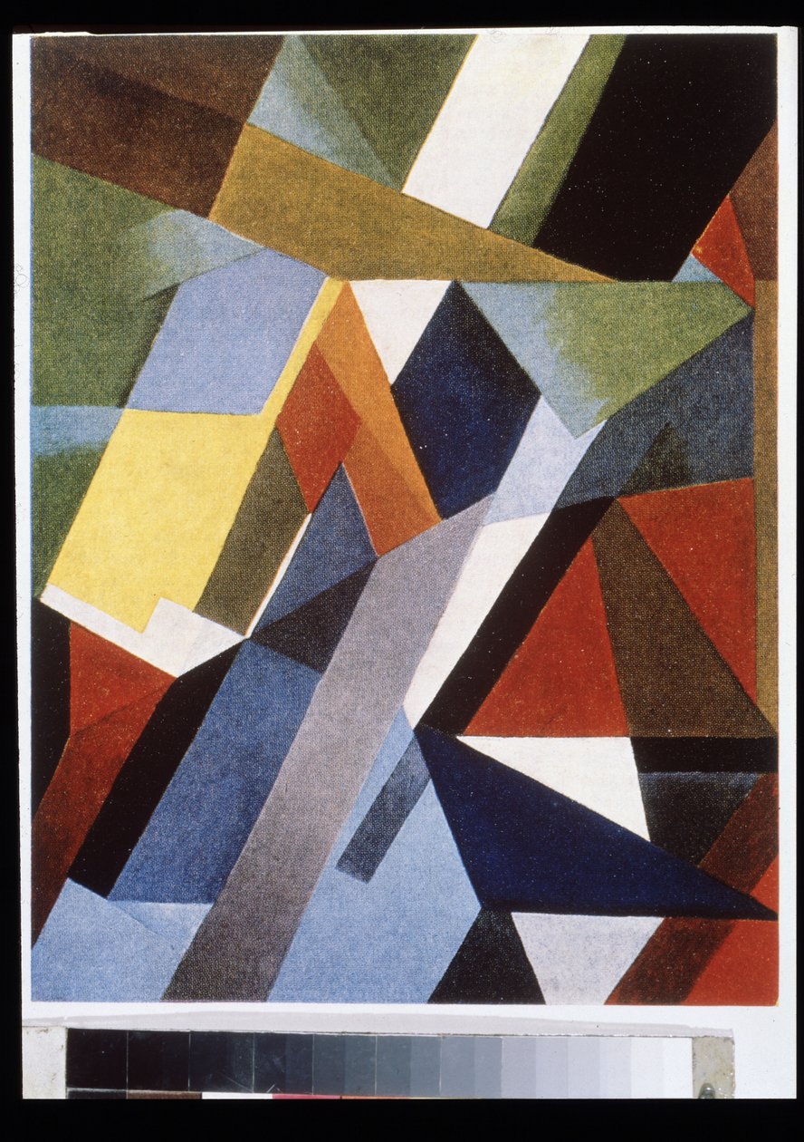 Renk ritmi, 1921 by Alexandra Alexandrowna Exter
