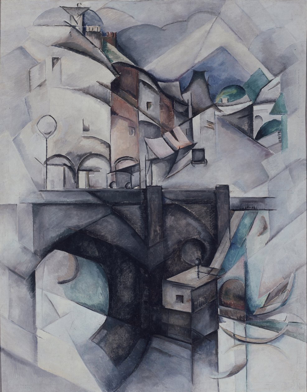 Köprü. Sevr, 1912 by Alexandra Alexandrowna Exter