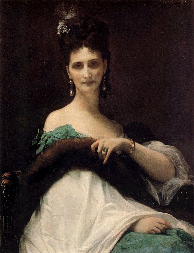 Kontes De Keller by Alexandre Cabanel