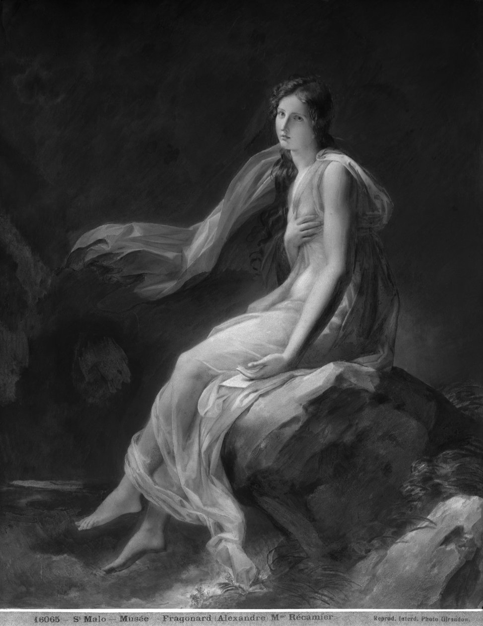 Madam Recamier (1777-1849) by Alexandre Evariste Fragonard