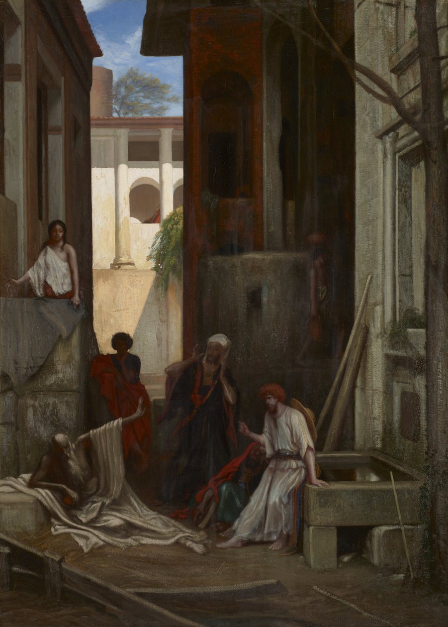 İş ve Arkadaşları by Alexandre Gabriel Decamps