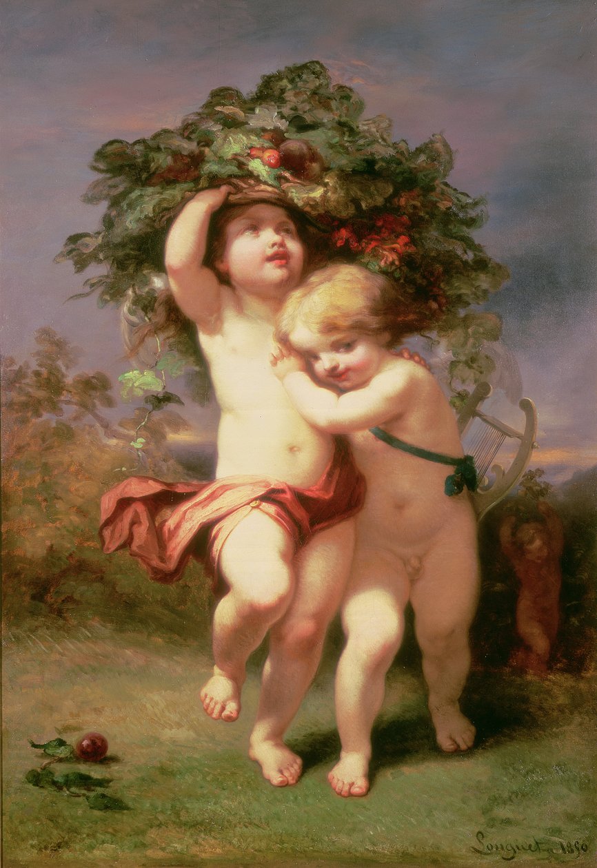 Fırtınadan Önce Dönüş, 1850 by Alexandre Marie Longuet