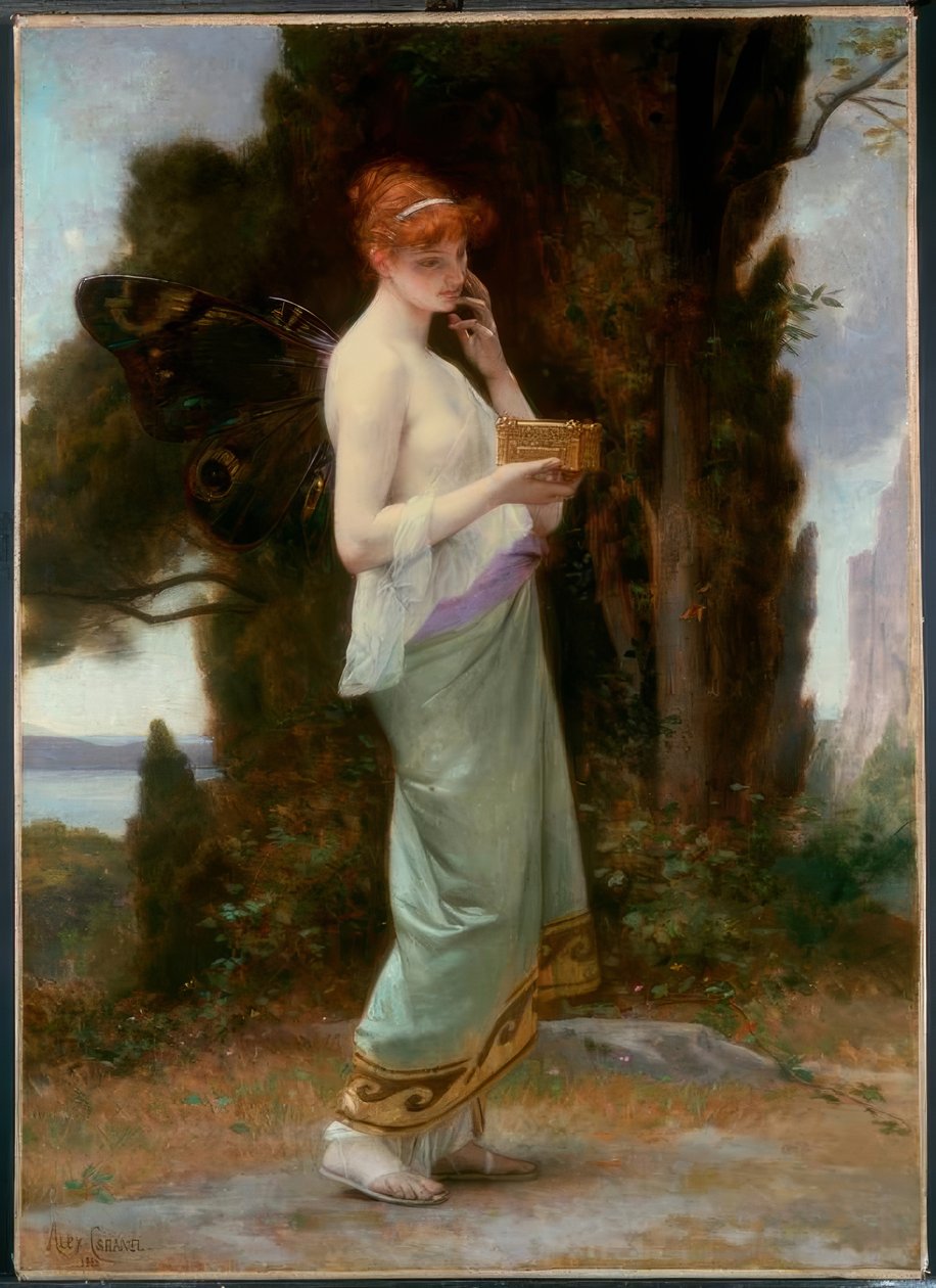 A. Cabanel, Psyche ile Proserpina / Gem., 1881 by Alexandre Cabanel