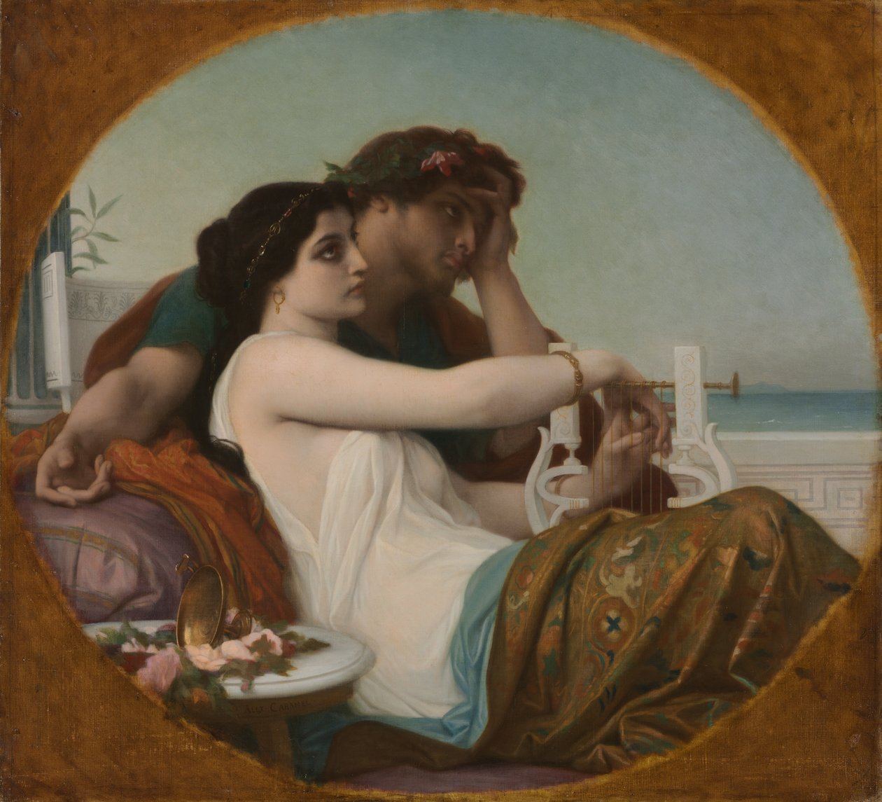Yosun ve Boniface by Alexandre Cabanel